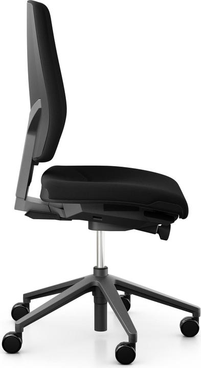 Immagine prodotto Giroflex Bürostuhl 68 mit Polsterrücken, ohne Armlehnen, Schwarz