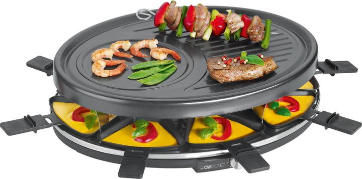 Clatronic Raclette-Grill RG 3776 (Schwarz)
