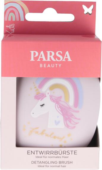 Immagine prodotto Parsa Beauty PARSA Basic districatore bambino unicorno / arcobaleno in legno di bambù certificato FSC
