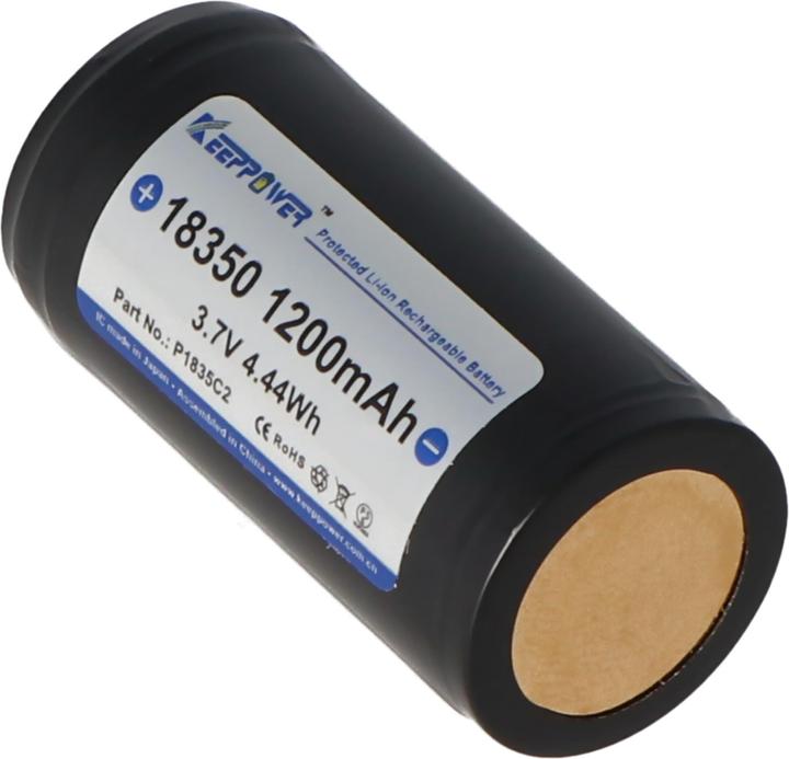 Produktbild Keeppower 18350 (1 Stk., 18350, 1200 mAh)