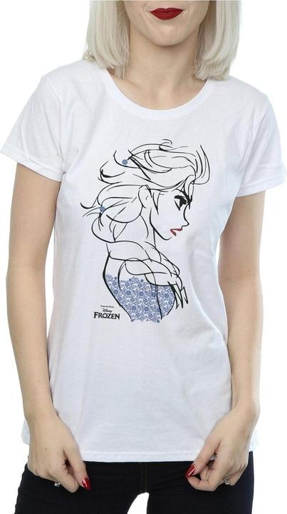 Immagine prodotto Disney Frozen Elsa Sketch Maglietta Donna (S)