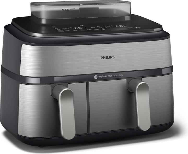 Image du produit Philips Steam Airfryer Dual Basket NA555/00