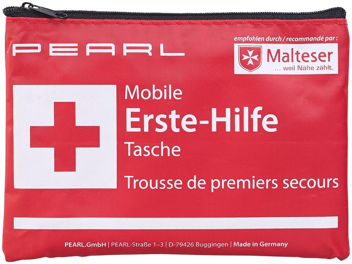 Immagine prodotto Pearl Set di 2 borse di pronto soccorso mobili, idrorepellenti, 24 pezzi ciascuna (Accessori per kit di primo soccorso)