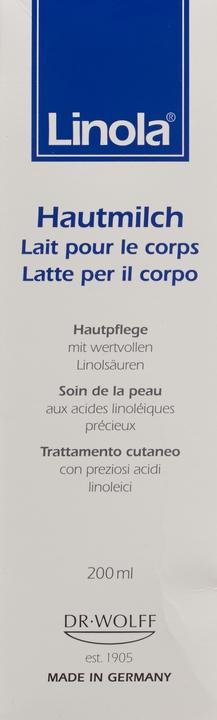 Actual product image Linola Lotion (Body milk, 200 ml)