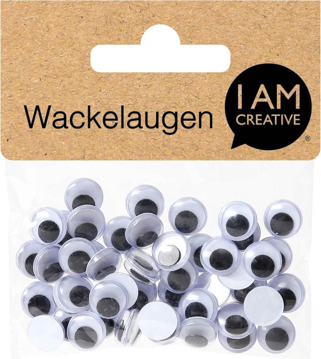 Actual product image I Am Creative Wobble eyes