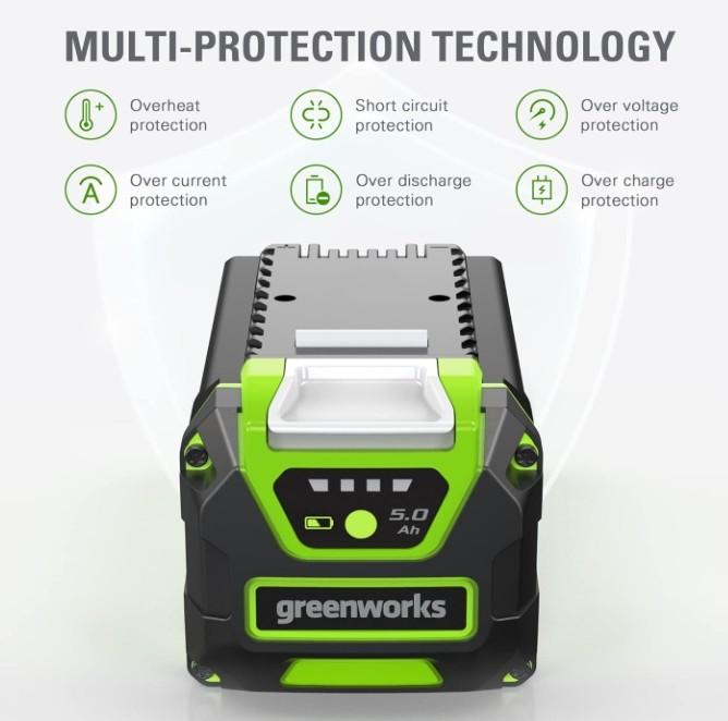 Actual product image Greenworks G40B5 (40 V)