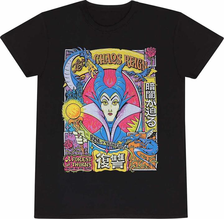 Immagine prodotto Disney Maglietta da adulto Let Chaos Reign Maleficent (M)