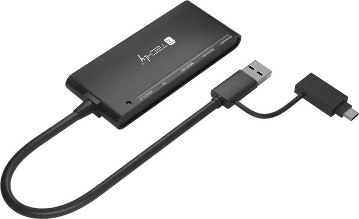 Produktbild Techly Multi-Kartenleser USB-A und USB-C (Type-B)