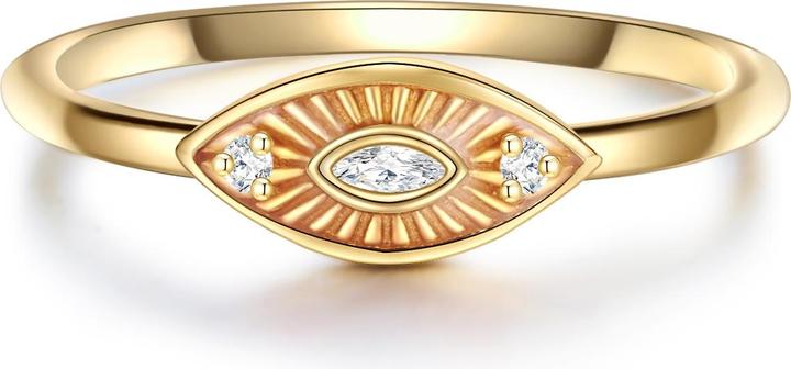 Glanzstücke München Damen Sterling Silber Zirkonia gelbgold - 29025