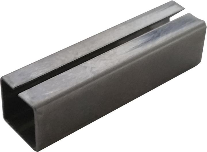 Actual product image Marchesi Square compensation sleeve (square sleeve) from 8 to 9 mm with slot Steel (Door set)