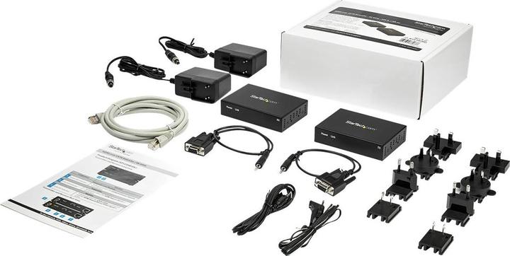 Immagine prodotto StarTech .com ST121HD20L HDMI Ethernet Extender (4K 60Hz, 100m, controllo IR, video 4K su CAT6) (Interruttore video)