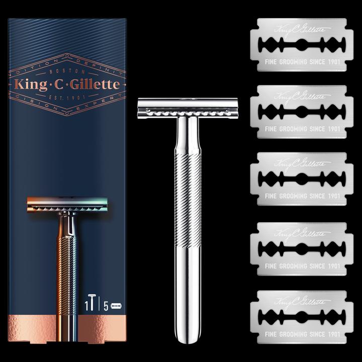 Immagine prodotto King C. Gillette Rasore di sicurezza a doppio bordo