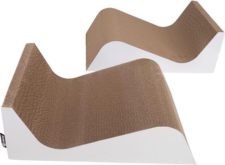 Petrebels Double Wave (20 cm, Weiss)