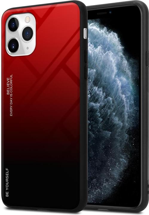 Productafbeelding Cadorabo TPU 2 kleuren glasdekking (Apple iPhone 11 Pro Max)