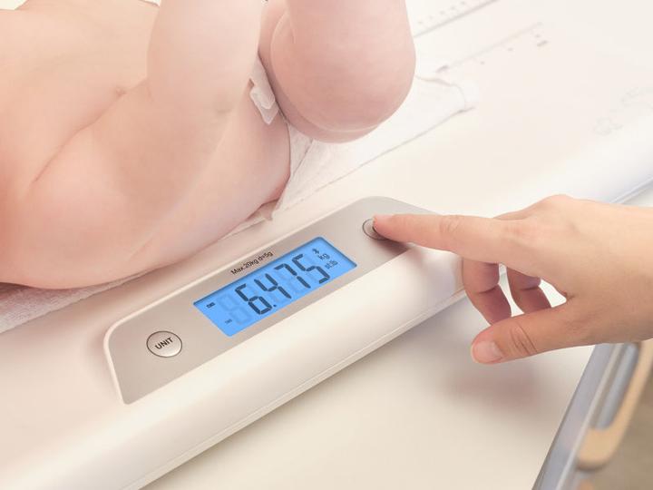 Immagine prodotto ETA Bilancia per bambini | 730690000 MIMI | Peso massimo (capacità) 20 kg | Precisione 5 g | Bianco (20 kg)