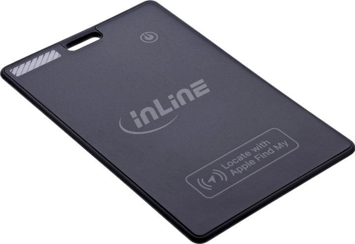 Produktbild InLine ® Wallet Finder, smarte Karte für die Geldbörse, Qi-Aufladung, 100mAh, IPX5 (iOS, iPadOS)