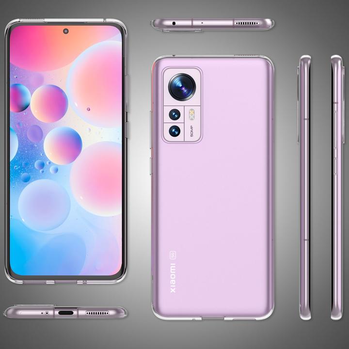 Immagine prodotto Nalia Manicotto in silicone trasparente chiaro (Xiaomi 12)