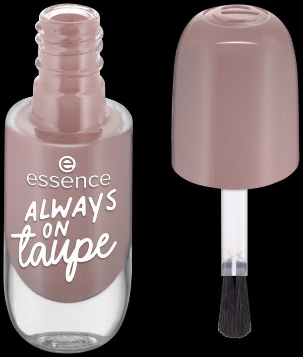 Produktbild essence gel nail colour (37 ALWAYS ON taupe, Gel-Effekt Nagellack)