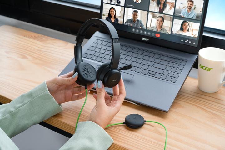 Actual product image Acer Headset option AHW250 Conference (Cable, USB-A)