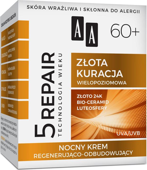 Produktbild Oceanic Age Technology 5Repair 60+ Regenerating Night Cream 50ml (50 ml, Nachtcreme)