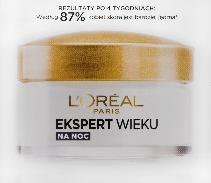 Image du produit L'Oréal Paris L'Oréal Age Specialist Expert Age 70+ crème de nuit 50ml (50 ml, Crème de nuit)