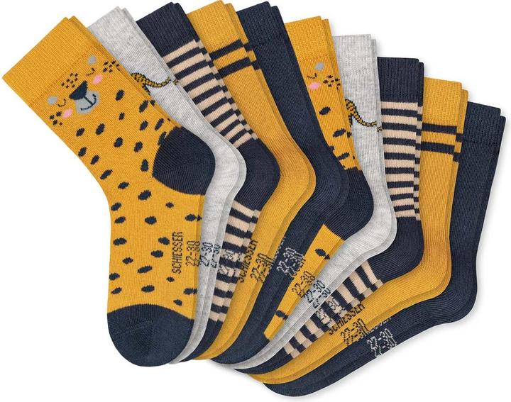 Produktbild Schiesser 10er Pack Tiger Kindersocken (10er Pack, 23 - 26)