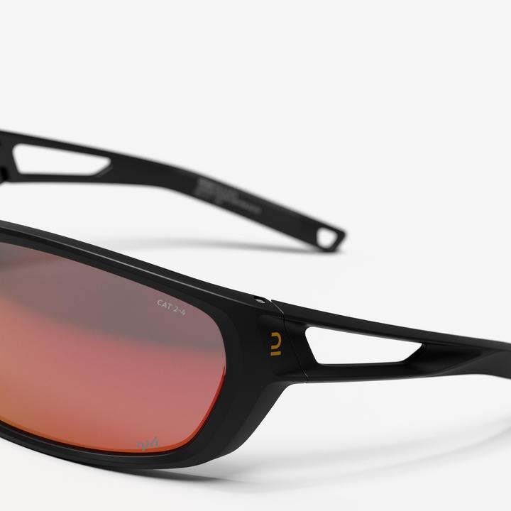 Produktbild Decathlon Polarisierte und photochrome Sportsonnenbrille Kategorie 2 bis 4 - MH 580 (Schwarz, Schwarz)