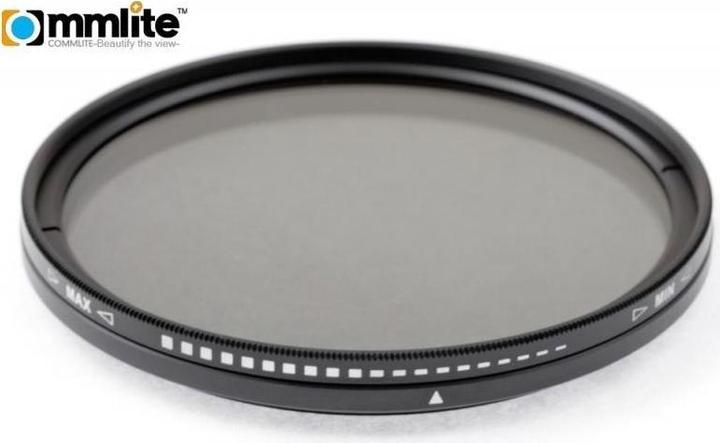 Produktbild Commlite ND Filter variable Fader - 82 mm (82 mm, ND- / Grauverlauffilter)
