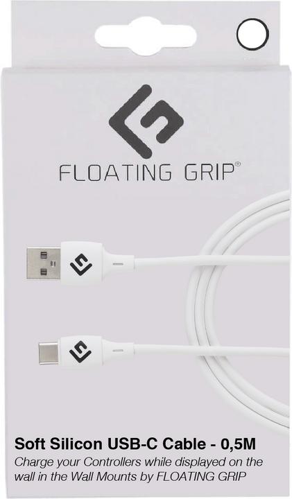 Immagine prodotto Floating Grip Cavo USB-C in silicone da 0,5 m (bianco) (USB 3.1)