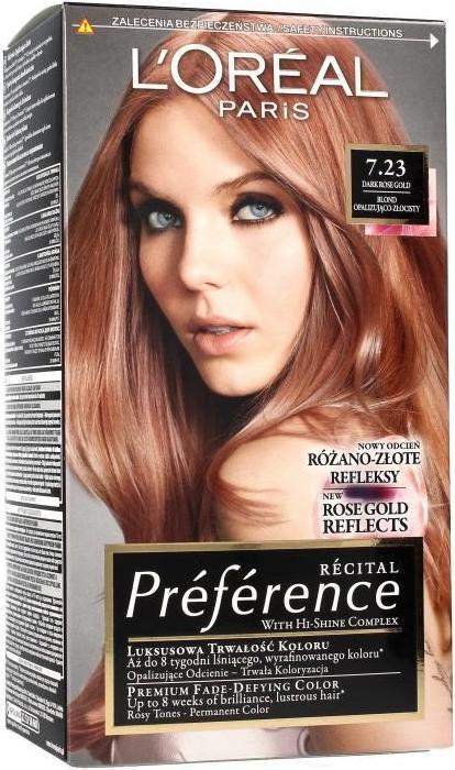 Immagine prodotto L'Oréal Paris Preference (7,23 Oro rosa scuro)