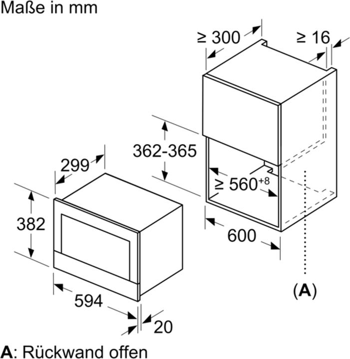 Produktbild Bosch Hausgeräte Bfl634gs1