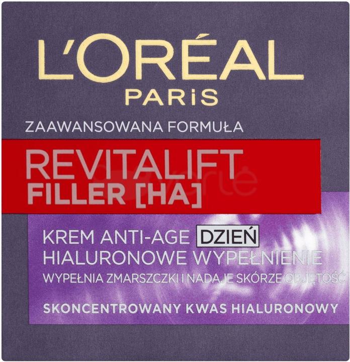 Image du produit L'Oréal Paris L'Oréal Revitalift Filler (HA) crème visage à l'acide hyaluronique 50ml (50 ml, Crème de jour)