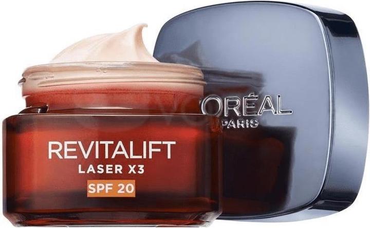 Actual product image L'Oréal Paris L'Oréal Revitalift laser day face cream SPF20 50ml (50 ml, Day cream, SPF 20)