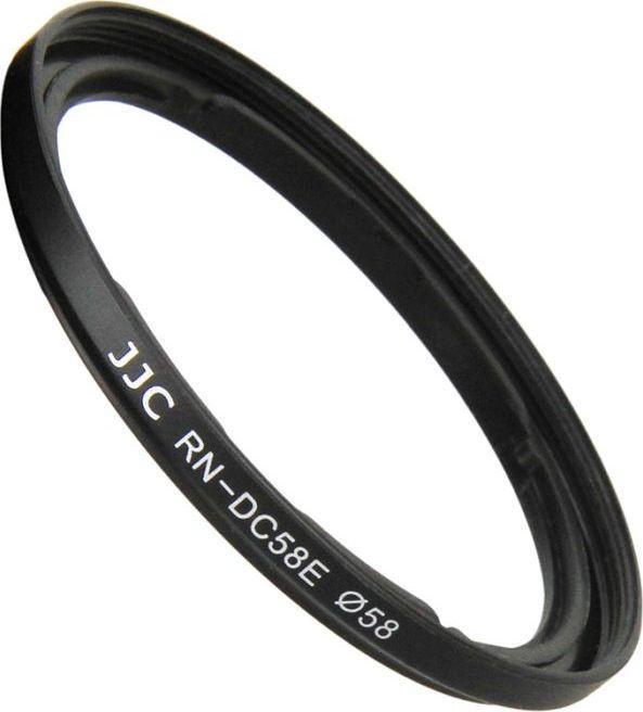 Actual product image JJC Filter adapter with 58 mm FA-DC58E filter for CANON PowerShot G1X MARK II