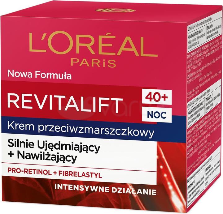 Image du produit L'Oréal Paris Crème de nuit pour le visage L'oreal REVITALIFT 50ml (50 ml, Crème de nuit)