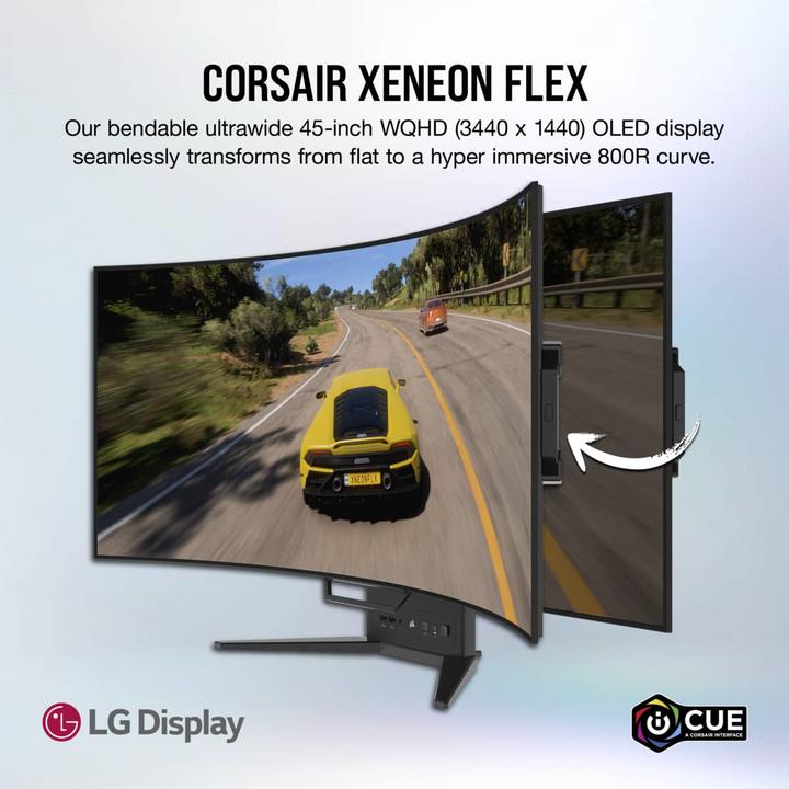 Actual product image Corsair Xeneon Flex 45WQHD240 (3440 x 1440 pixels, 45")