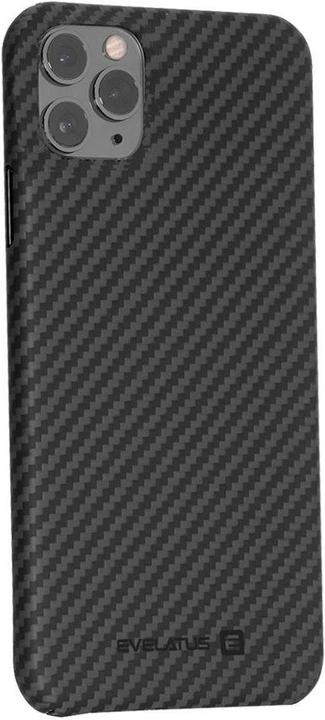 Actual product image Evelatus Apple iPhone 11 Pro Max Premium Carbon Case ECCI11 Juodas (Apple iPhone 11 Pro Max)