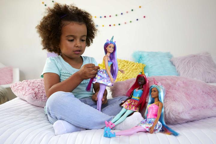 Actual product image Barbie Dreamtopia unicorn