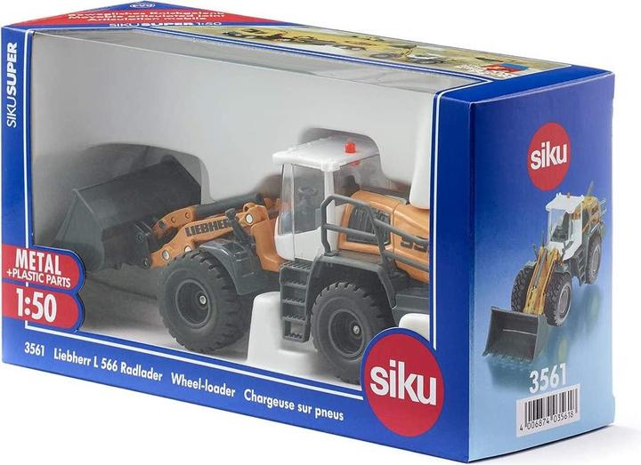 Produktbild Siku Radlader Liebherr L556 Super, 1:50, Metall, Kunststoff, ab 3 Jahren
