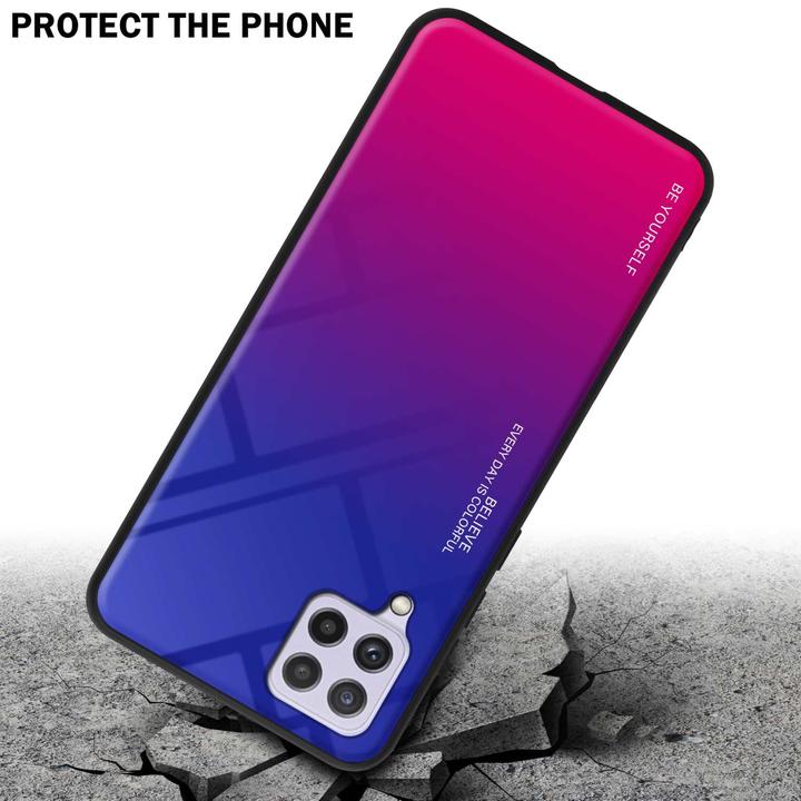Actual product image Cadorabo TPU 2 colors glass envelope (Samsung Galaxy M22, Samsung Galaxy A22, Samsung Galaxy A32)