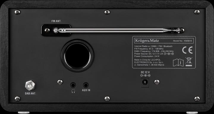 Actual product image Krüger&Matz KM0816 (DAB+, FM, Bluetooth)