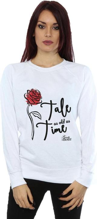Image du produit Disney - Sweat TALE AS OLD AS TIME ROSE - Femme (L)