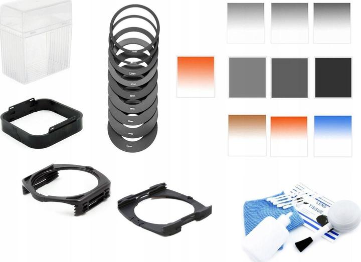 Massa filter COKIN SET P 28in1 Handles Filters Adapters Box cleaning kit (Filter adapter)