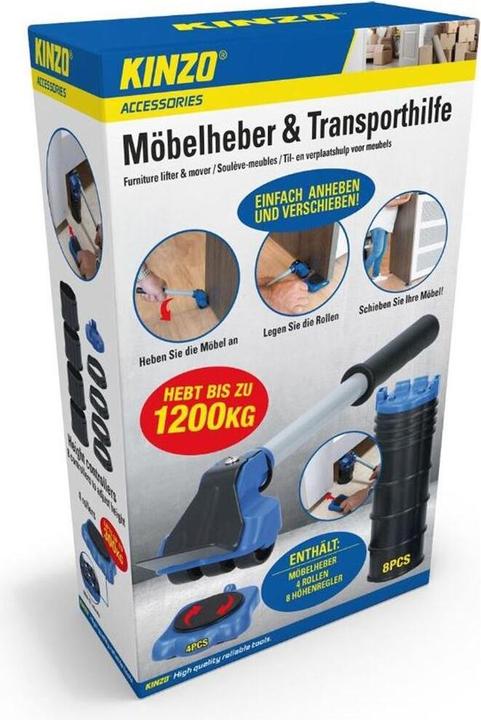 Immagine prodotto Kinzo Sollevatore e movimentatore di mobili 13 pz.