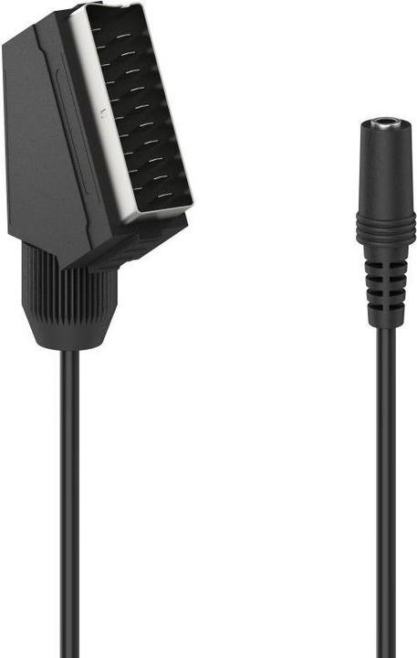 Hama Adapter, Scart-Stecker - 3,5-mm-Klinken-Kupplung Stereo