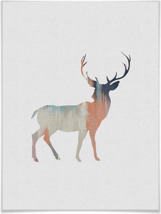 Image du produit Trenddeko Orara Studio - Pastel Deer (24 x 30 cm)