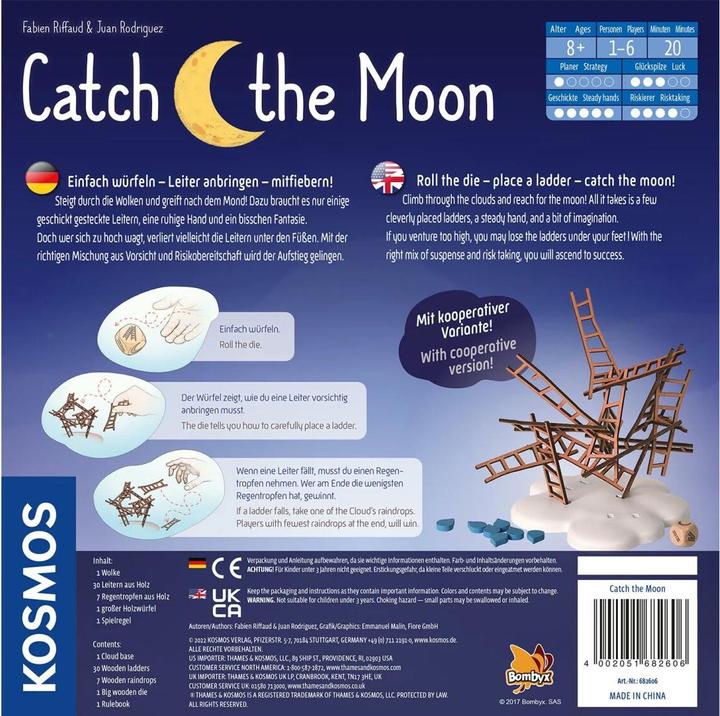 Immagine prodotto Kosmos Gioco di famiglia Catch the Moon (Tedesco)