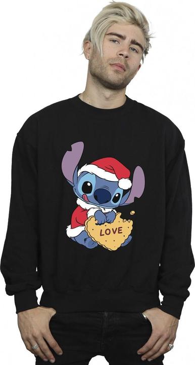 Image du produit Disney - Sweat LILO AND STITCH CHRISTMAS LOVE BISCUIT - Homme (S)