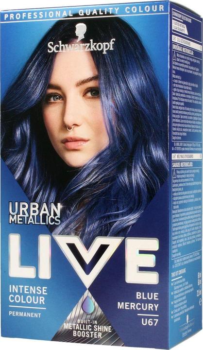 Schwarzkopf Urban Metallic (U67 Blue Mercury)