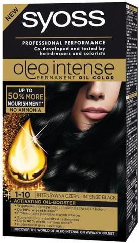 Produktbild Syoss Oleo Intense Hair Dye 1-10 Intensive Black (1-10)